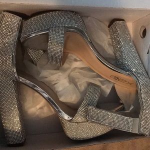 Size 10 Rhinestone Woman’s Heels